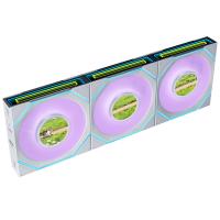 Lian Li Uni Fan SL Infinity 1.8in LCD Flex 2.4GHz Wireless 120mm ARGB Fan 3 Pack - White (12SLIND1F3W)