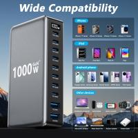 Computer-Accessories-1000W-GaN4-10-Port-PD-USB-C-Charging-Station-Multi-Device-Desktop-Fast-Charger-Hub-for-Laptops-iPhone-Samsung-Steam-Deck-4
