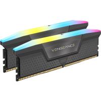Corsair 64GB (2x32GB) CMH64GX5M2D5600Z40 Vengeance RGB 5600MHz CL40 DDR5 RAM - Grey