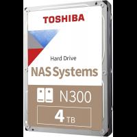 Toshiba 4TB NAS Internal Hard Drive HDD – CMR 3.5 Inch SATA 6Gb/s 7200 RPM 512MB Cache for RAID Network Attached Storage (HDWG740UZSVC)