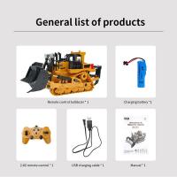 Educational-Toys-Remote-Control-Excavator-Bulldozer-Toy-2-4G-11-Channel-RC-Front-Loader-Tractor-AU-19