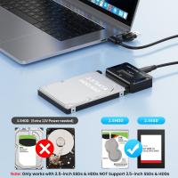 Enclosures-Docking-USB-3-2-Gen2-10Gbps-M-2-SSD-Enclosure-Dual-Protocol-NVMe-SATA-Adapter-Fits-2230-2242-2260-2280-22110-M-2-Drives-2-5-Inch-SATA-HDD-SSD-3
