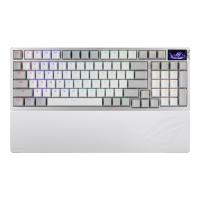 Asus ROG Azoth 96 HE Lite Wireless Analog 96% Gaming Keyboard with ROG HFX V2 Magnetic Switch - White (ROG AZOTH 96 HE LITE White)