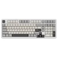 AttackShark X98 102Keys Tri-mode Gasket-mounted Wireless Mechanical Keyboard - White