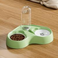 Kitchenware-Home-Pets-Yellow-2-in-1-Automatic-Pet-Feeder-Water-Dispenser-Set-Anti-Tip-Anti-Spill-Double-Bowl-Non-Slip-Stable-Pet-Feeding-Station-for-Cats-and-Dogs-3