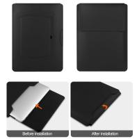 Laptop-Carry-Bags-13-14-Inch-Waterproof-PU-Leather-Laptop-Sleeve-with-Stand-Protective-Case-for-MacBook-Air-Pro-iPad-HP-Dell-Surface-Laptops-Black-2
