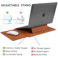 Laptop-Carry-Bags-15-16-Inch-Waterproof-PU-Leather-Laptop-Sleeve-with-Stand-Protective-Case-for-MacBook-Air-Pro-iPad-HP-Dell-Surface-Laptops-Brown-4