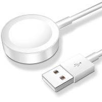 USB A Magnetic Charging Cable for Apple Watch Fast Wireless Charger Cord Compatible with iWatch Ultra SE SE2 Series 2-10 Portable 1M White Watch Charg
