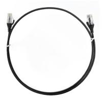 8ware CAT6 Premium RJ45 UTP Ultra Thin Slim Network Cable - 0.5m Black (CAT6THINBK-050M)