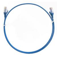 8ware CAT6 Premium RJ45 UTP Ultra Thin Slim Network Cable - 1.5m Blue (CAT6THINBL-1.5M)