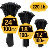 Outdoor-Toys-Zip-Ties-Zip-Ties-Heavy-Duty-Assorted-Sizes-12-18-24-300-Pack-Cable-ties-Large-Zipties-Heavy-Duty-Black-Wire-Ties-with-220-lb-Tensile-Streng-10