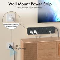 Powerboards-and-Adapters-3M-Power-Strip-Surge-Protected-5-AU-Sockets-Independent-Switches-PD30W-USB-A-USB-C-Wall-Mount-Power-Board-for-Household-Office-Black-4