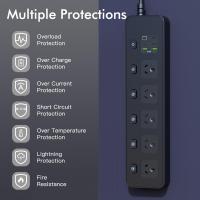 Powerboards-and-Adapters-3M-Power-Strip-Surge-Protected-5-AU-Sockets-Independent-Switches-PD30W-USB-A-USB-C-Wall-Mount-Power-Board-for-Household-Office-Black-7
