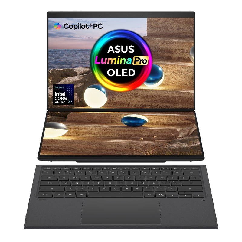 Asus ZenBook Duo 14in 3K OLED Core Ultra X9 388H 1TB SSD 32GB RAM W11H Laptop (UX8407AA-SN110W)