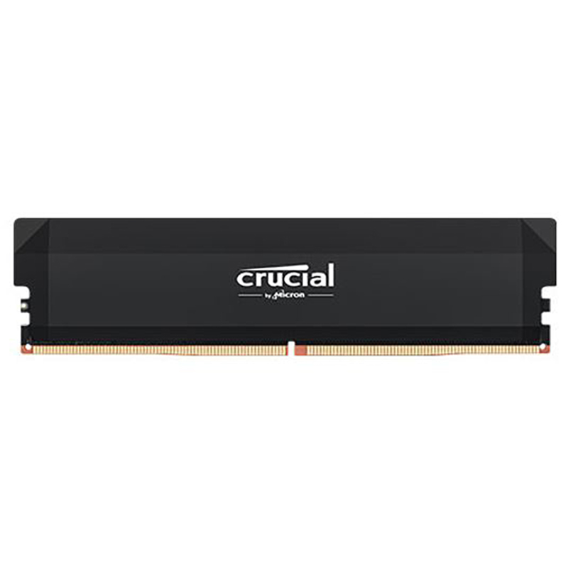 Crucial Pro 16GB (1x16GB) CP16G64C32U5BT 6400MHz CL32 DDR5 RAM - Black (CP16G64C32U5BT)