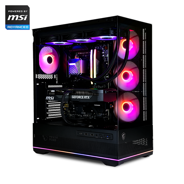 G7 Ryzen 7 7800X3D GeForce RTX 5080 Gaming PC - Powered by MSI 61035