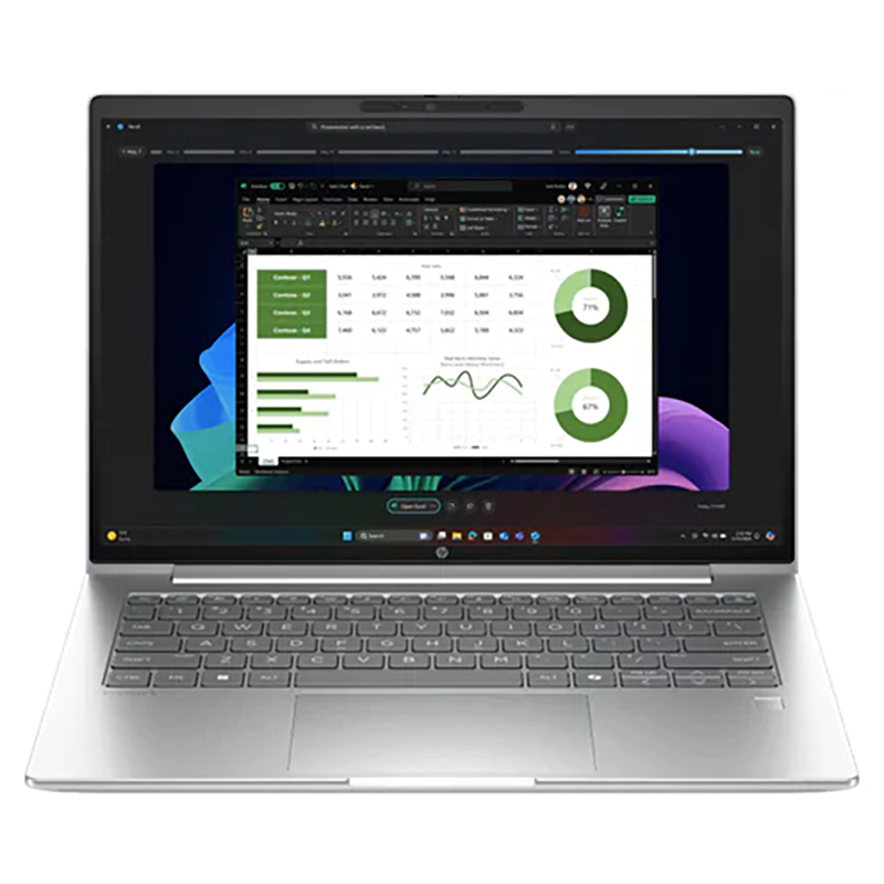 HP ProBook 4 G1i 14in WUXGA Touch U5-225U 512GB SSD 16GB RAM W11P Laptop (BP9F2PT)