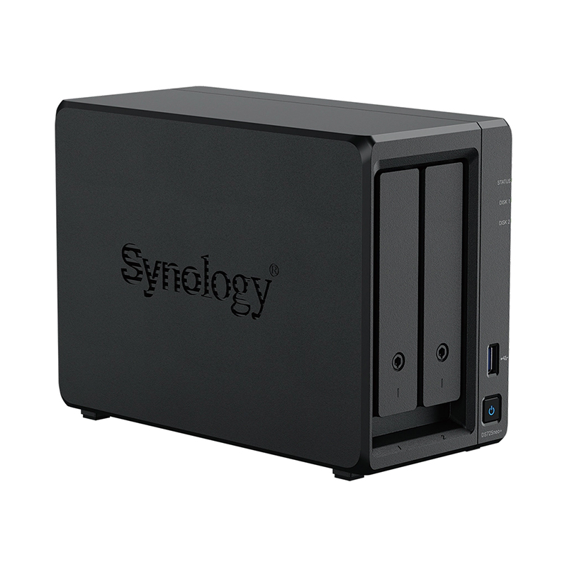 Synology 2 Bay DiskStation DS725neo+ AMD Ryzen R1600 4GB DDR4 Non-ECC SODIMM RAM 2.5GHz NAS (DS725NEO+)