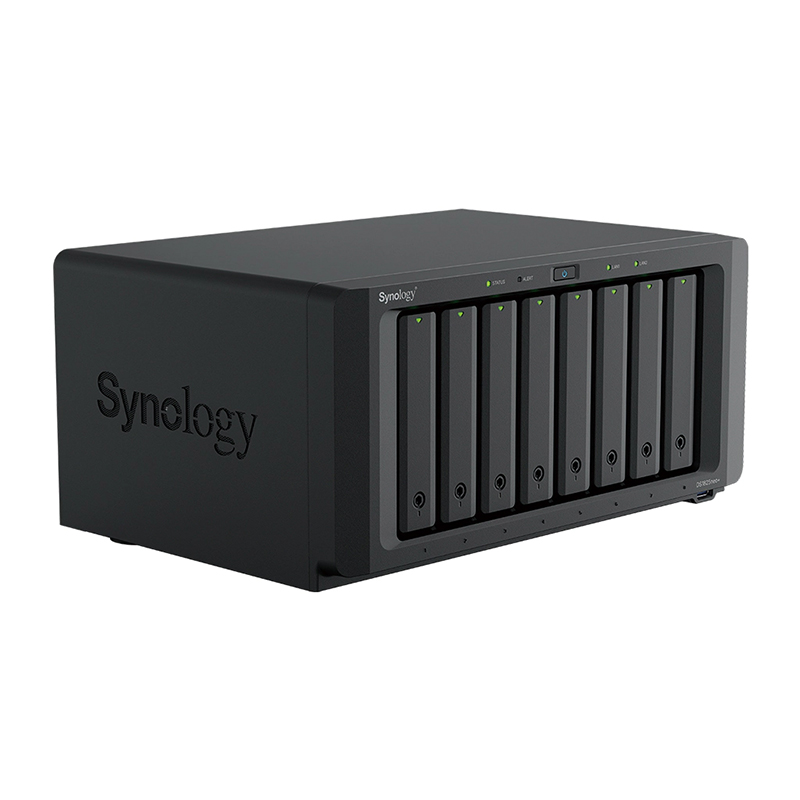 Synology 8 Bay DiskStation DS1825NEO+ AMD Ryzen V1500B 4GB DDR4 Non-ECC SODIMM RAM 2.2GHz NAS (DS1825NEO+)