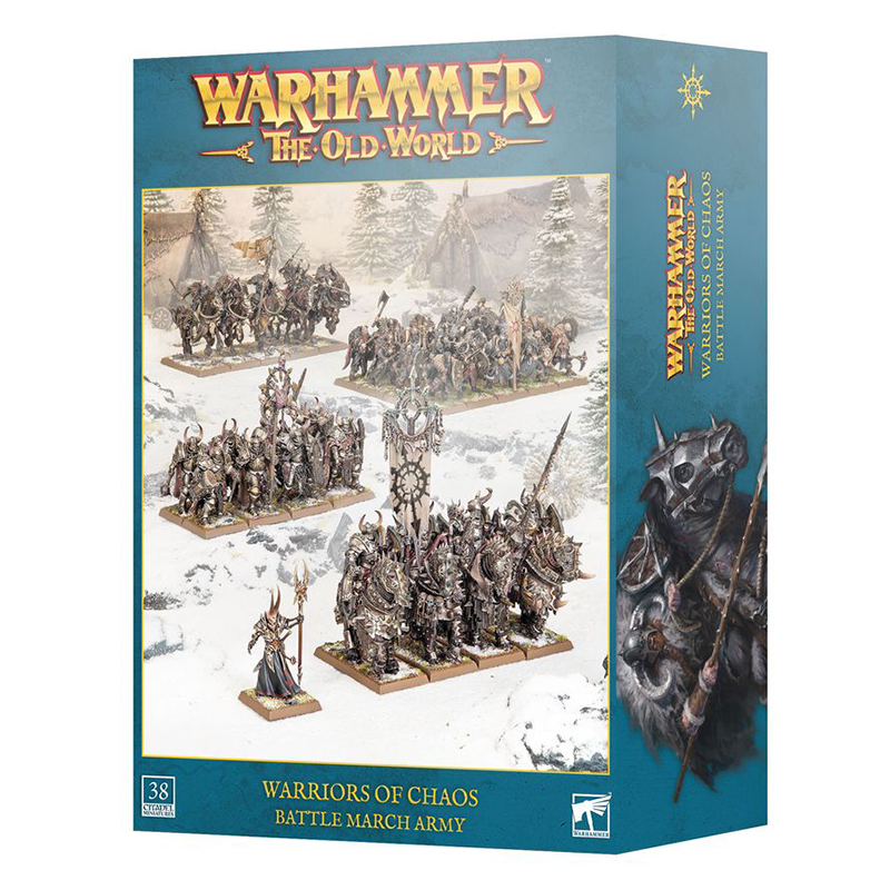 Games Workshop 08-23 Old World: Warriors Of Chaos: Battle March Army (99122701017)