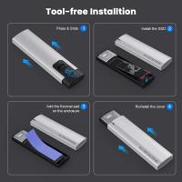Enclosures-Docking-10Gbps-M-2-SSD-Enclosure-Supports-NVMe-SATA-M-B-M-Key-Aluminium-Tool-Free-External-SSD-Case-for-2230-2242-2260-2280-Augearix-4