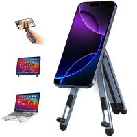 Laptop-Accessories-3-in-1-Portable-Laptop-Stand-with-Magnetic-Phone-Holder-Grey-Augearix-8