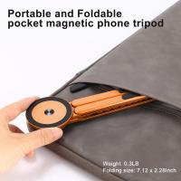 Laptop-Accessories-3-in-1-Portable-Laptop-Stand-with-Magnetic-Phone-Holder-Orange-Augearix-5