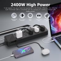 Powerboards-and-Adapters-Power-Board-with-Retractable-USB-C-Cable-5-Individual-Switched-AC-Outlets-2400W-Surge-Protected-Power-Strip-3M-Cord-Black-Augearix-4