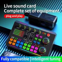 Sound-Cards-F99MAX-Bluetooth-Live-Sound-Card-Mixer-USB-Podcast-Audio-Interface-for-Phone-PC-Streaming-Karaoke-6