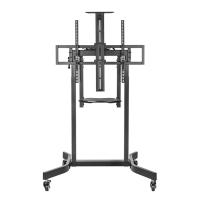 TV-Wall-Mount-Stand-Brateck-Deluxe-Motorized-Large-TV-Cart-with-Manual-Tilt-TTL14-68TW-BLK-4
