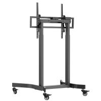 TV-Wall-Mount-Stand-Brateck-Standard-Motorized-TV-Cart-Fit-55in-100in-Up-to-120kg-Matte-Black-TTL14-68FW-BLK-1
