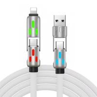 USB-Cables-Generic-4-in-1-RGB-USB-Type-A-8-Pin-and-USB-Type-C-Cable-White-1m-CB-4IN1-White-2