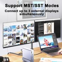 USB-Hubs-15-in-1-USB-C-Dock-Triple-4K-60Hz-Display-Gigabit-LAN-100W-PD-USB3-2-SD-TF-Audio-Augearix-3