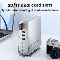 USB-Hubs-15-in-1-USB-C-Dock-Triple-4K-60Hz-Display-Gigabit-LAN-100W-PD-USB3-2-SD-TF-Audio-Augearix-4