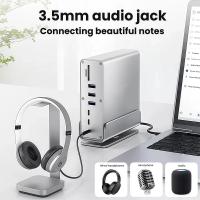 USB-Hubs-15-in-1-USB-C-Dock-Triple-4K-60Hz-Display-Gigabit-LAN-100W-PD-USB3-2-SD-TF-Audio-Augearix-5
