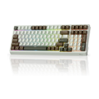 RK ROYAL KLUDGE F99 Wireless Mechanical Numper Pad, Tri-Mode Hot Swappable 95%100 Keys Gaming Keyboard,BT/2.4G/USB-C, Pro Software,Palm Green