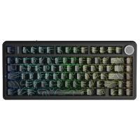 AULA F75 Tri-Mode RGB 75% Gasket Wireless Mechanical Keyboard - Black Contour Keycaps (F75-BC-S)