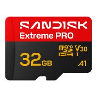 Sandisk 32GB Extreme PRO UHS-I A1 V30 MicroSD Card (SDSQXCO-032G-GS6MA)