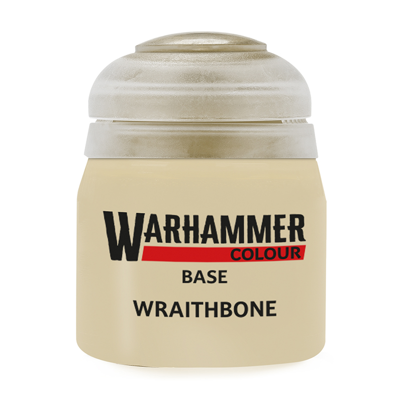 Games Workshop 21-53 Warhammer Colour Base: Wraithbone 12ml (99189950316)