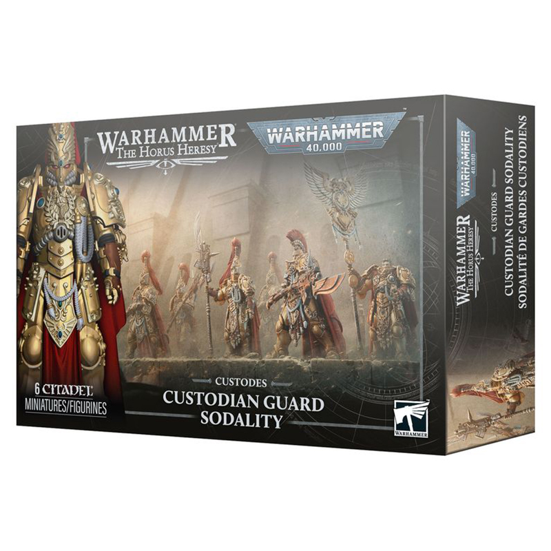 Games Workshop 77-04 Adeptus Custodes: Custodian Guard Sodality (99123043016)