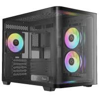 Ocypus Iota C50 BK Curve ARGB Digital Mid Tower Micro ATX Case (Iota-C50-BKD300CD-GL)
