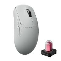 Keychron G6 HE 8K PixArt 3955 Wireless Mouse - Classic White (MSKCG6HB2)