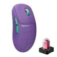 Keychron-G6-HE-8K-PixArt-3955-Wireless-Mouse-Frosted-Lavender-MSKCG6HB4-6