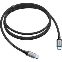 CUKTECH Braided USB Type C to USB Type C 240W 6A Cable - Black 1.5m (CUK-CTC615WFCNBK)