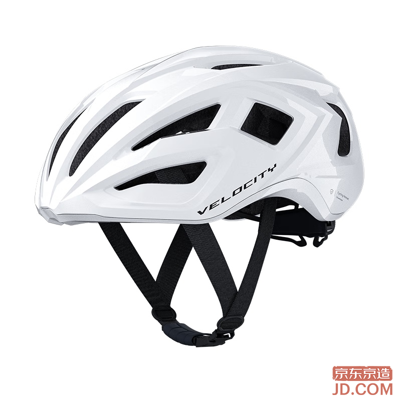 JD Bicycle Helmet Integrated Breathable Coolmax Liner MTB Road Bike Riding Helmet ZX27 White