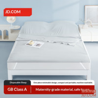 JD Skin-Friendly Travel Sleeping Bag for Hotel Use, Reusable and Convenient, Double 180cm