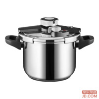 JD Pressure Cooker Gas Quick Boil Explosion-proof 304 Stainless Steel 8L Large Capacity Induction Compatible 24CM