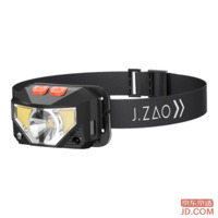 JD Outdoor Portable Rechargeable Headlamp, Ultra-Bright, for Night Running and Fishing, Long Battery Life