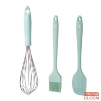 JD Silicone Scraper, Oil Brush, Whisk Food-grade Baking Set